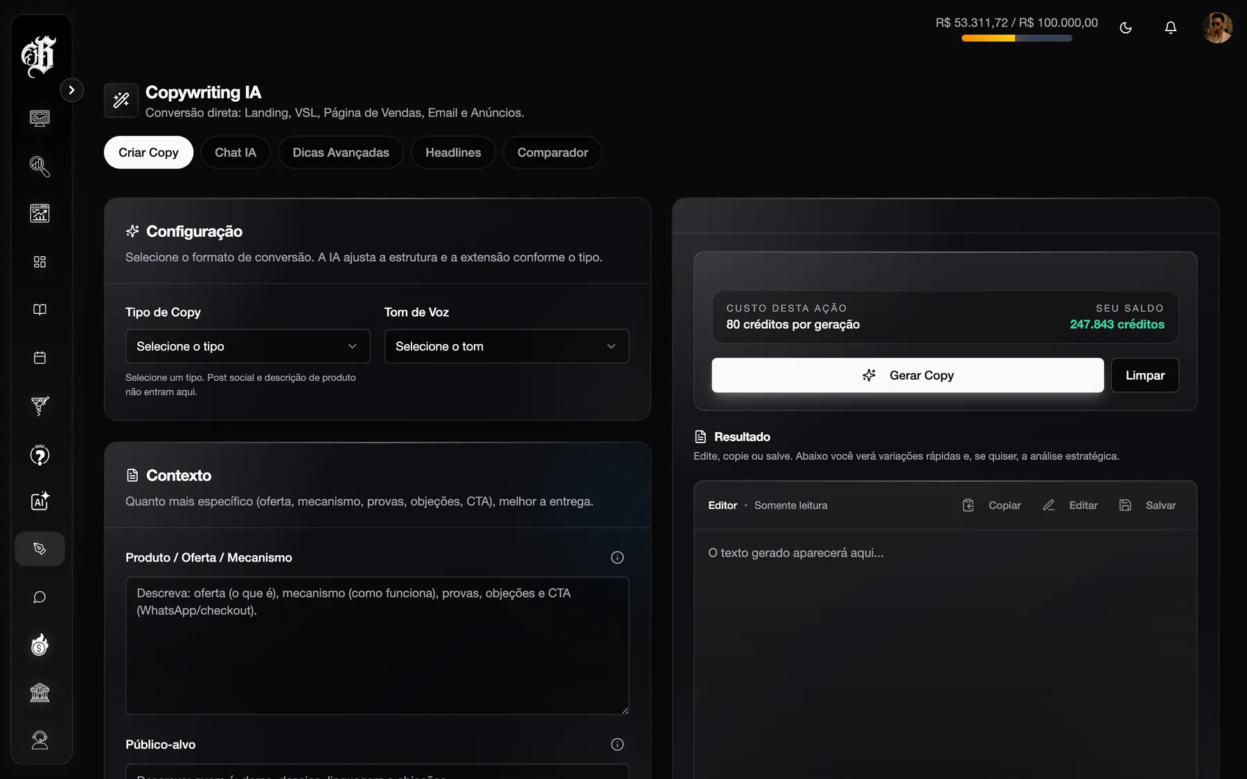 Copywriting Generator